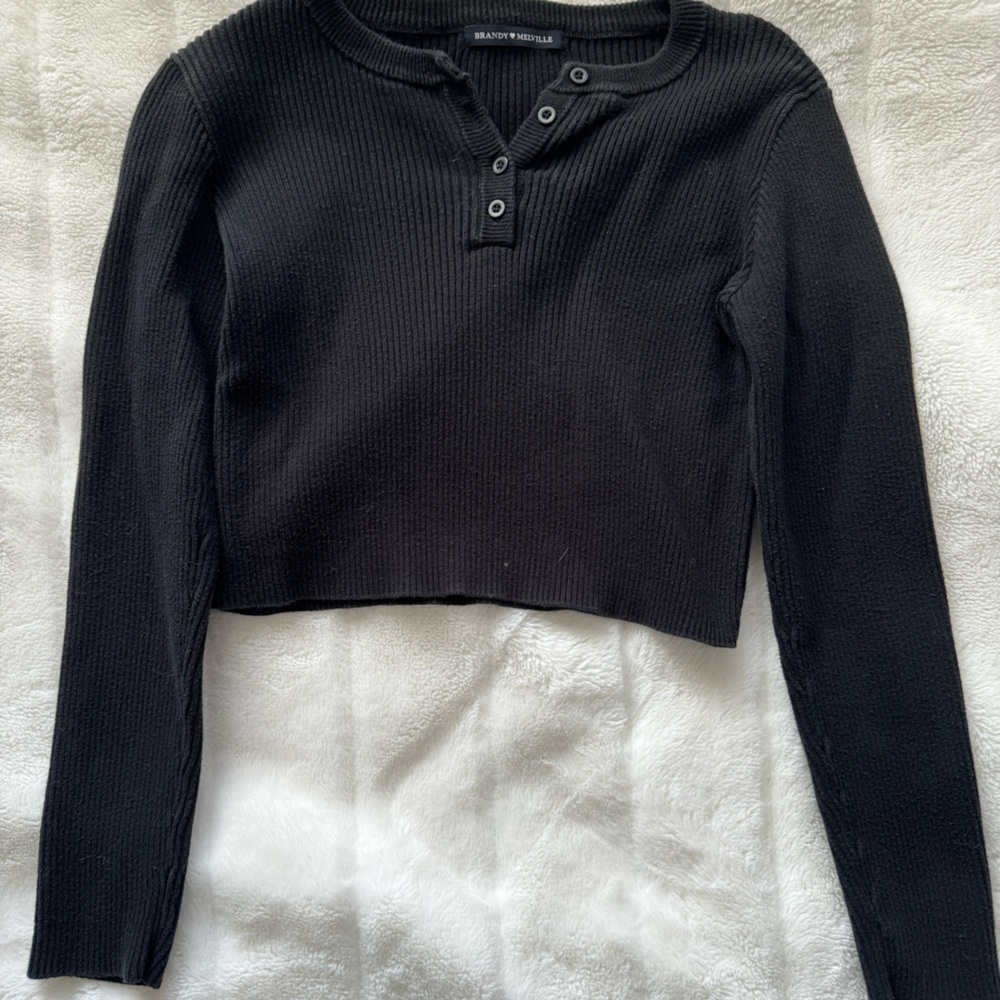 Brandy Melville cropped long sleeve